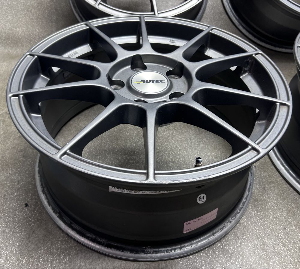 Диски Autec R16 5 112 et48 J7 титни VW golf passat jetta audi sharan