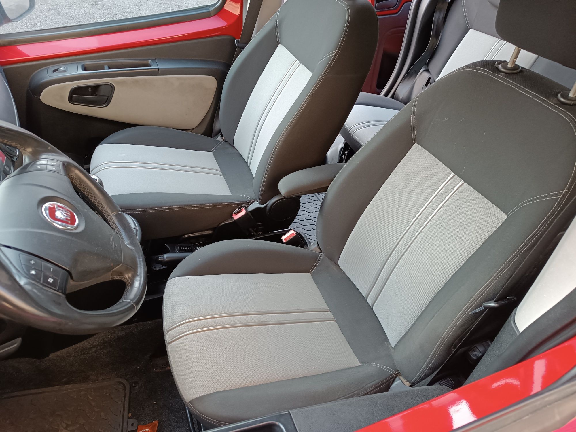 Fiat Qubo Fiorino - Fotele przód Kanapa tył kpl. ładne EUR
