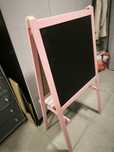 Quadro branco escolar e ardósia (cor de rosa)
