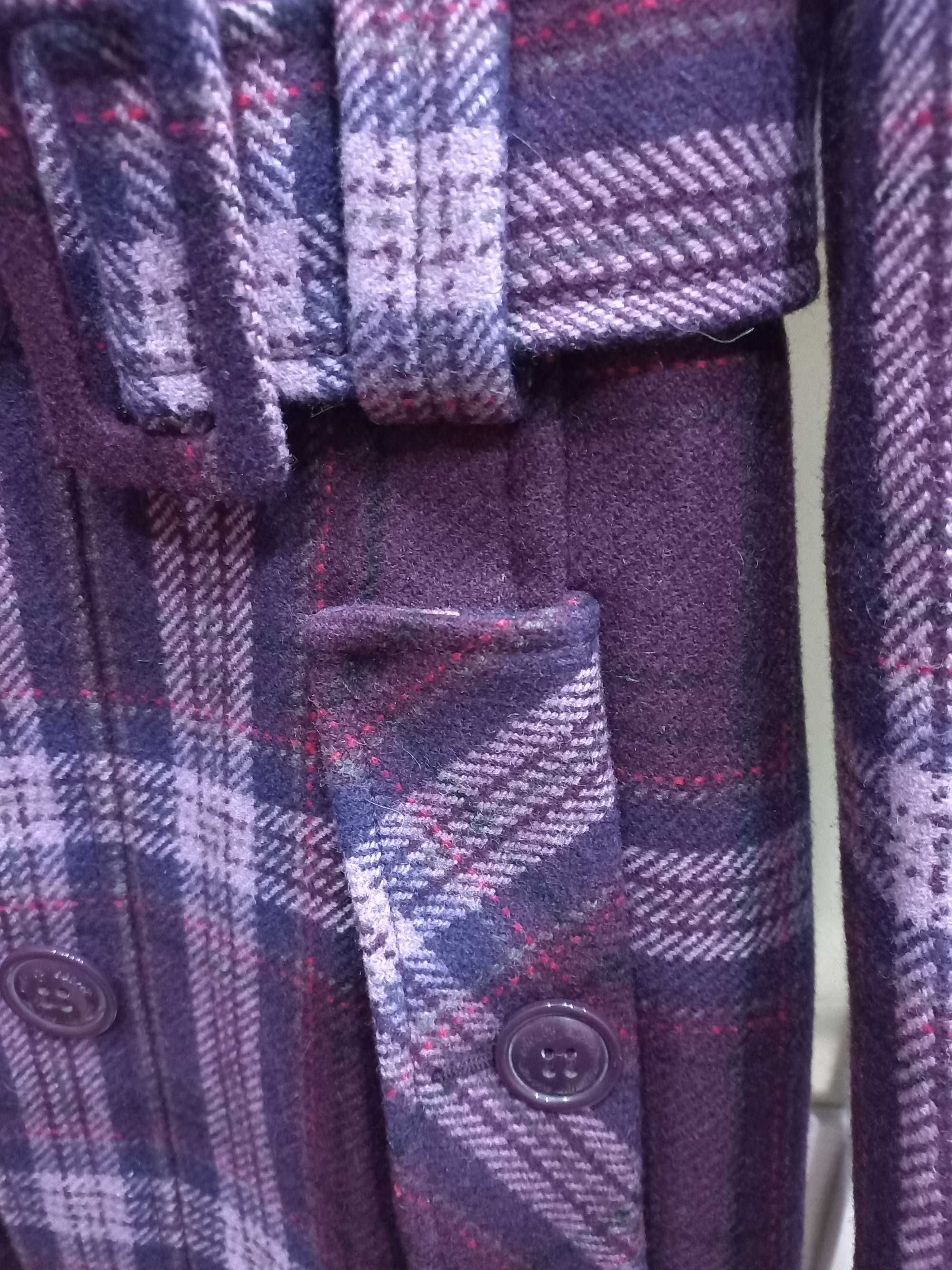 Kurtka płaszczyk w kratkę edc 36
