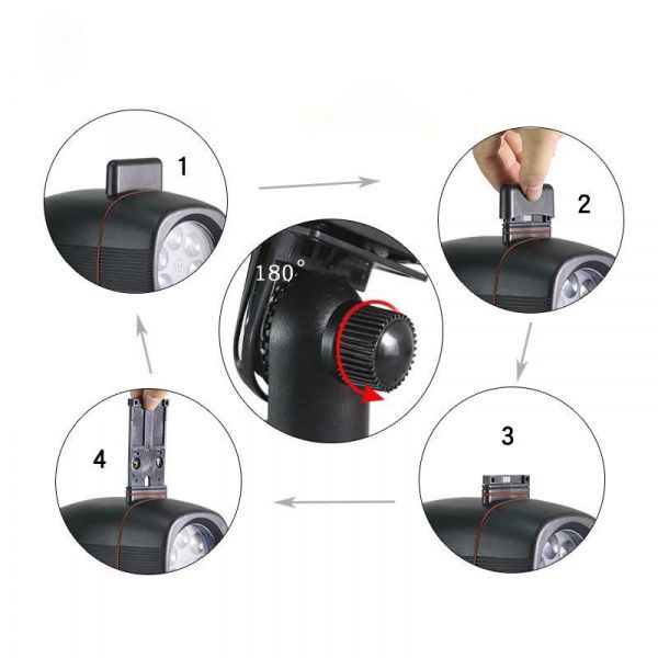 Projektor laserowy LED