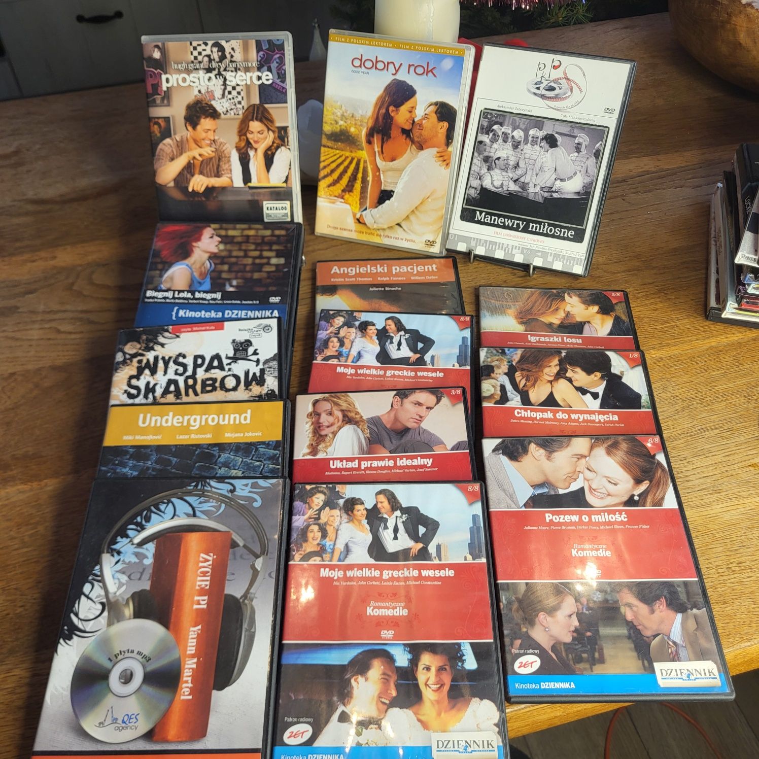 Filmy DVD 43sztuki