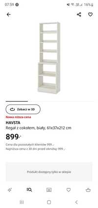 Regał IKEA Havsta