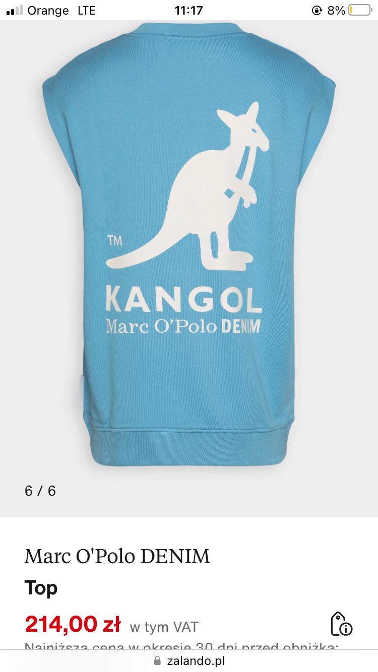 Marc O'Polo DENIM
Top Kangurka męski