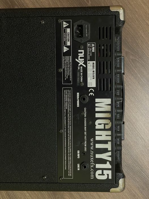 Комбопідсилювач NUX Mighty 15