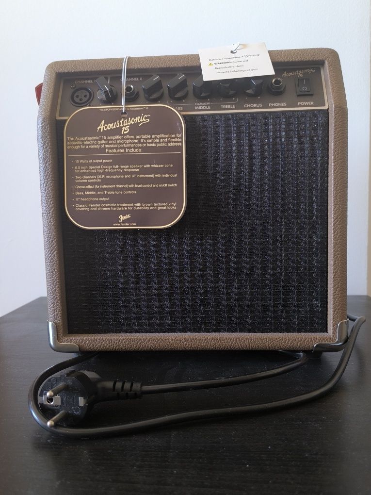 Amplificador Fender Acoustasonic 15