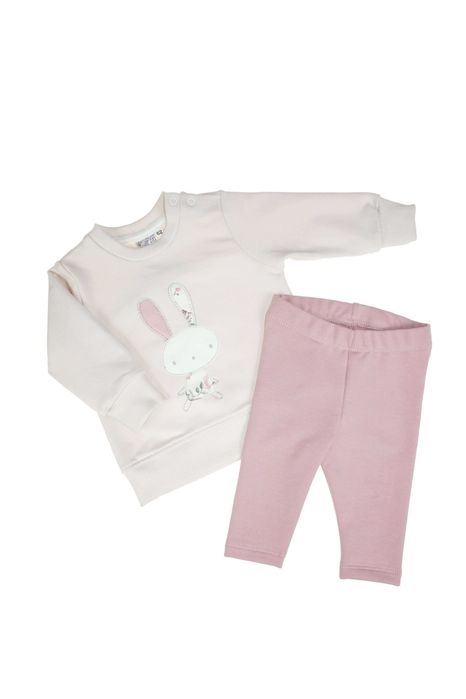 Dres jasny z króliczkiem rozmiar 62