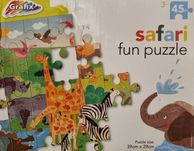 Puzzle Safari - 45 elementów - wiek 3+ /Grafix