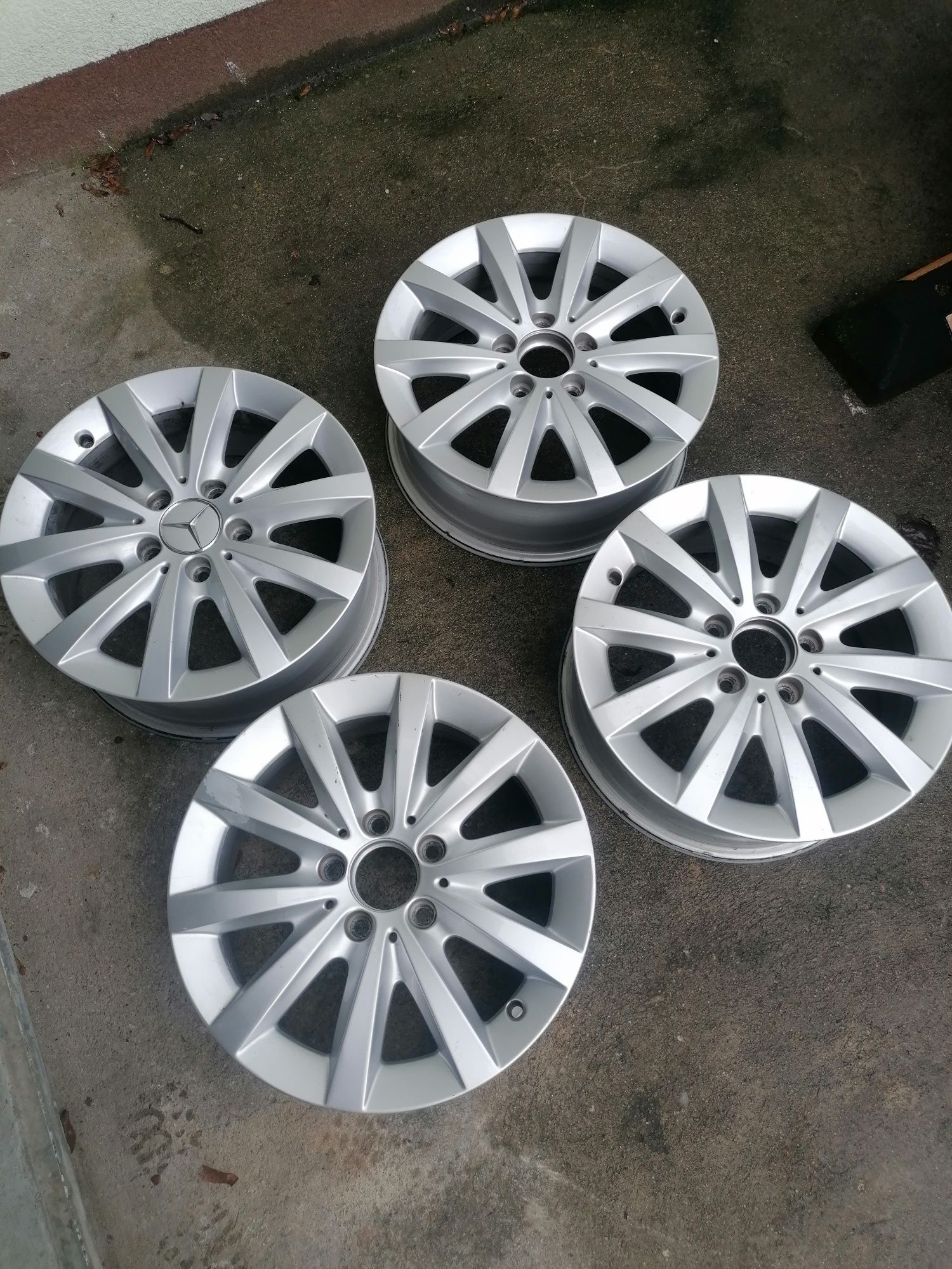 Felgi 5x112 6.5x16 a246 mercedes ET49 16 cali