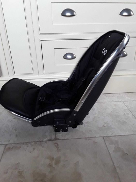 Siedzisko Wozek BabyStyle Oyster 2,MAX czarne