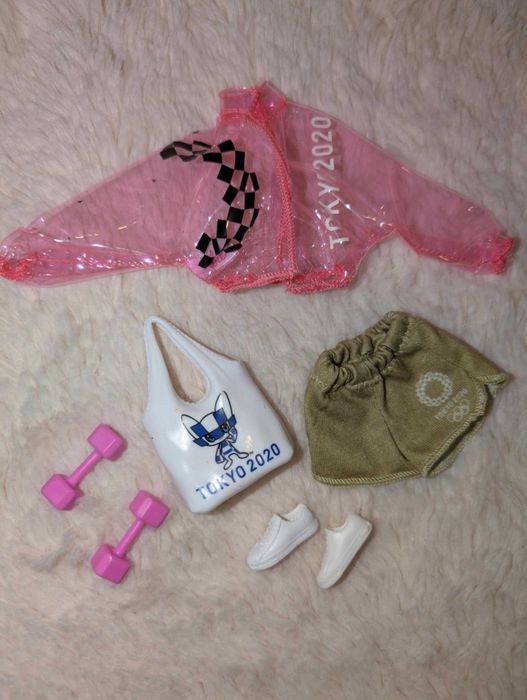 Tokyo 2020 Olimpiada Barbie Zestaw Ubrań