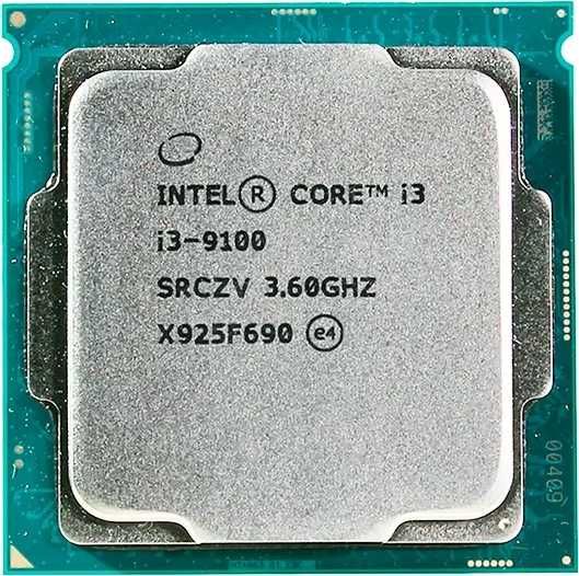 Intel Core i3|i5 8100;8300;9100;8400;9500 3.6GHz/6Mb/s1151