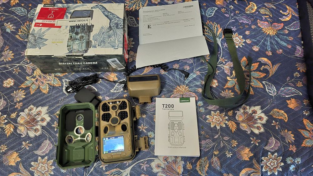 fotopułapka 4k campark t200