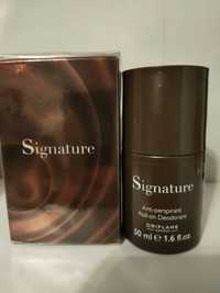 Perfumy męskie Signature 75ml Oriflame dezodorant  gratis