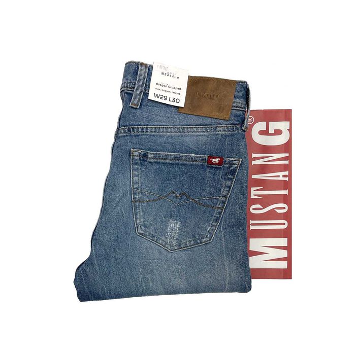 Spodnie męskie jeansy Mustang Oregon Cropped 434 Vermont W29 L30