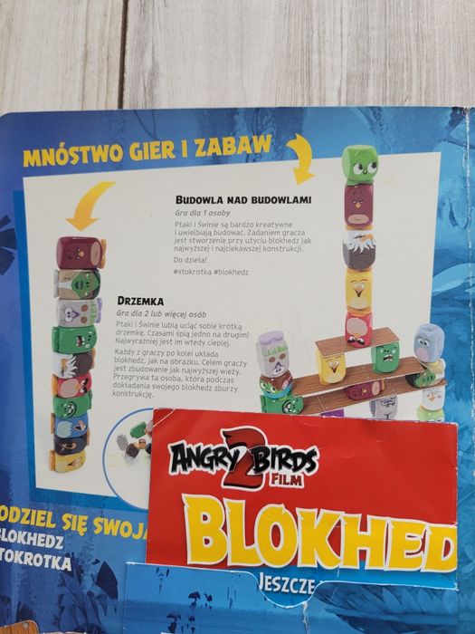 Gra AngryBirds plus figurki