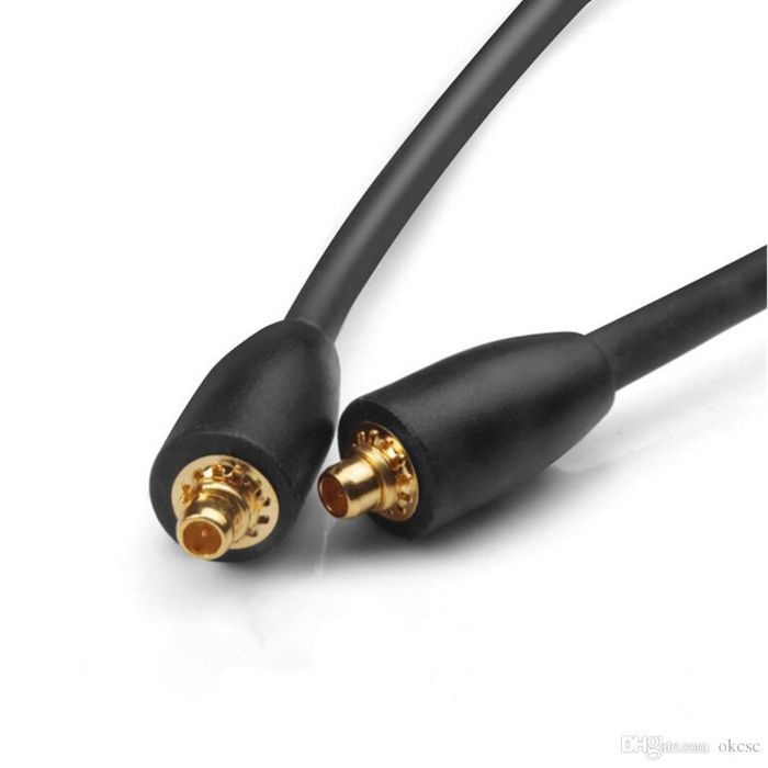 Аудио кабель провод для наушников Shure SE215 SE535 SE425 MMCX Насадки