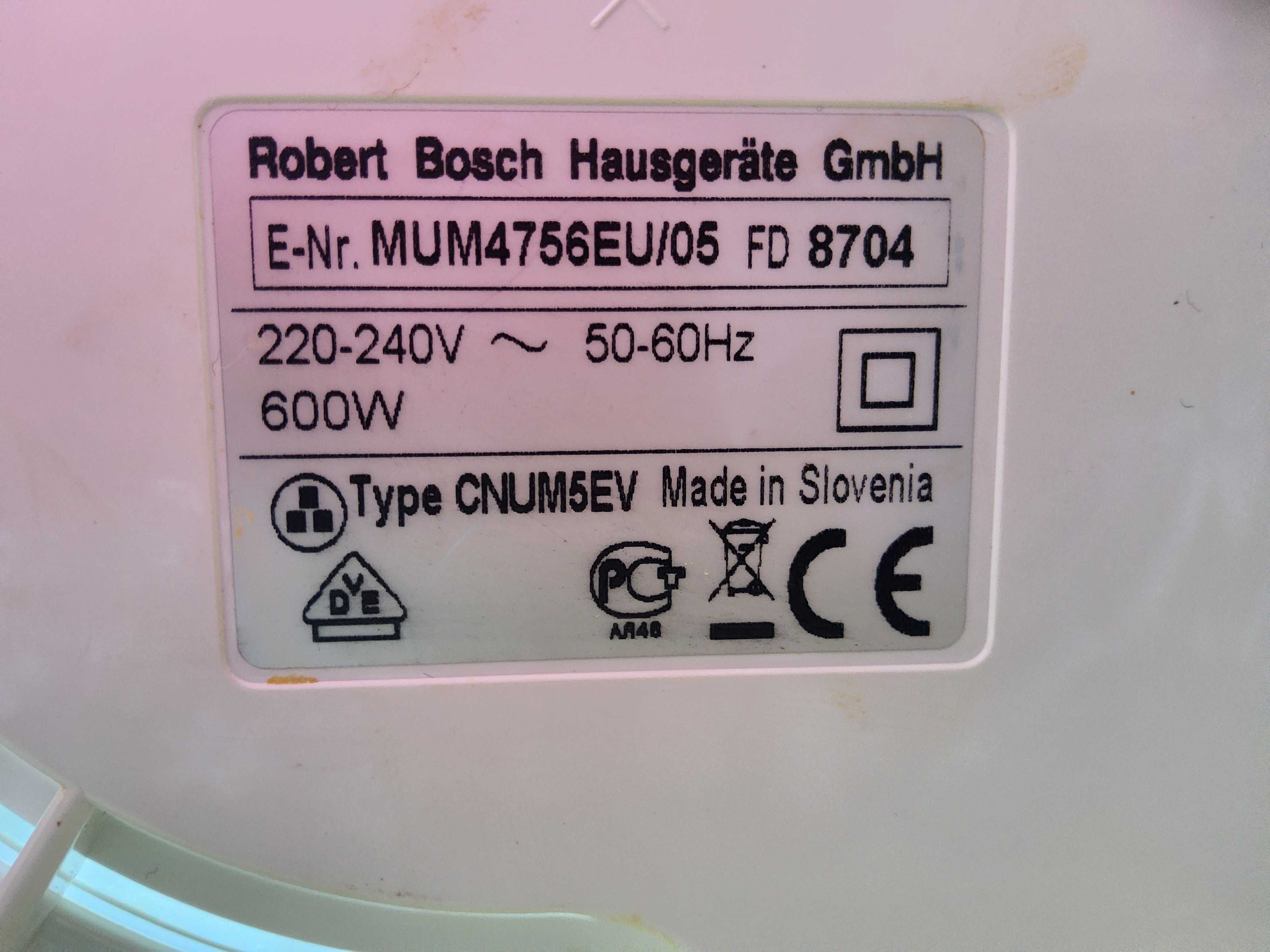 Комбайн Bosch MUM4756EU кухонный полный комплект