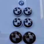 Kit de 7 símbolos / emblemas BMW(Cor Original e em Carbono disponivel)