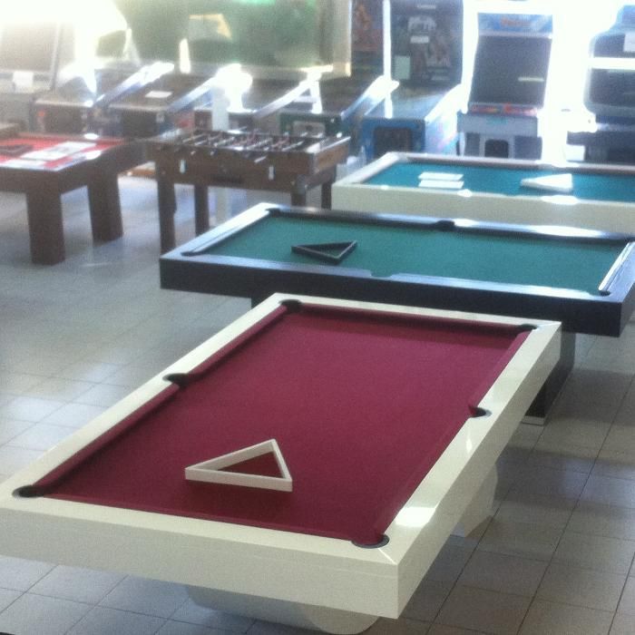 Snooker - Bilhar NOVO lacado a Branco