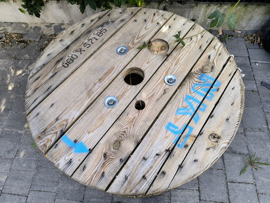 Szpula drewniana bęben