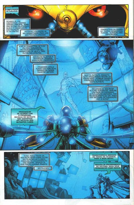 A caça ao Professor Xavier!  revista wolverine