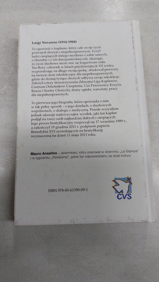 Duch leczący ciało. Luigi Novarese. Mauro Anselmo