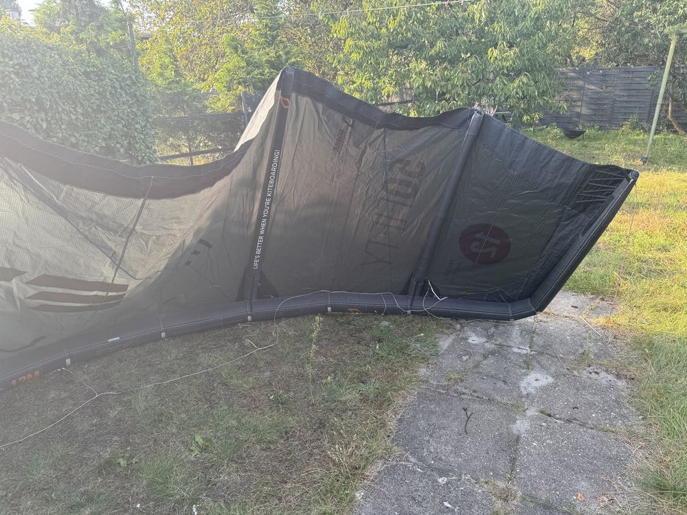 Latawce kite Nobile 50fifty zestaw 9 m i 12 m Kitesurfing sprzęt