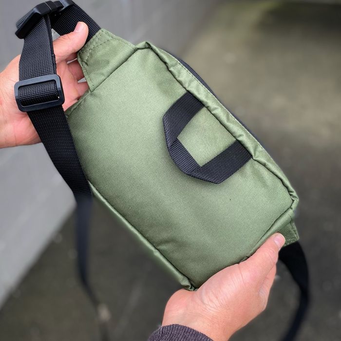 Чоловіча тактична сумка слінг бананка хакі