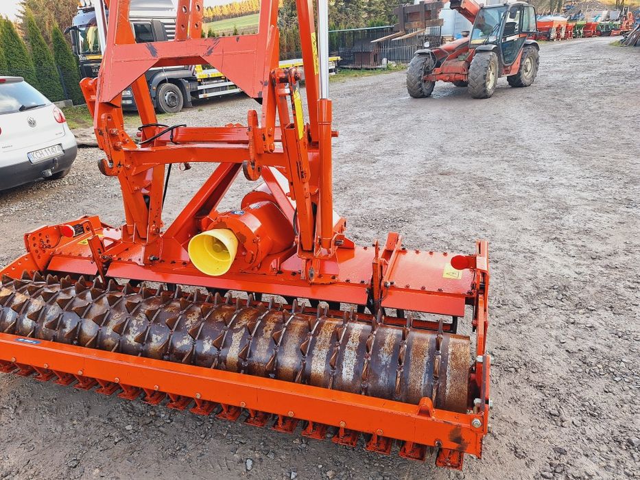 Brona wirowa 2,5m Kuhn HRB 252  agregat aktywny wał maxi packer