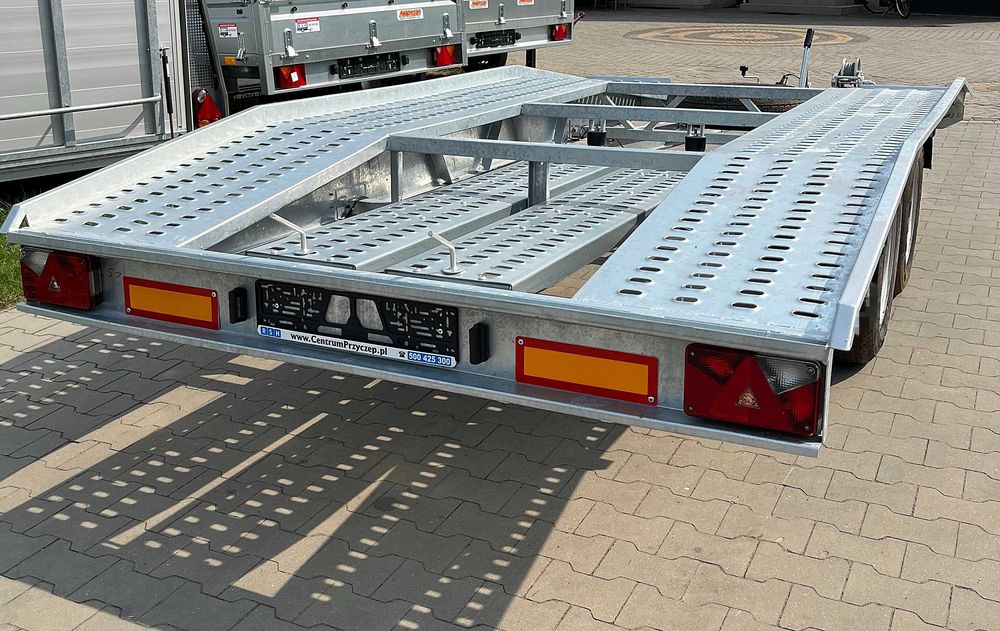 Nowa Laweta Niewiadów dł 4m x szer 2m DMC 2700kg GARBATKA/SZWAJCARKA