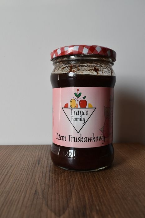 Dżem truskawkowy Franco Family 300g