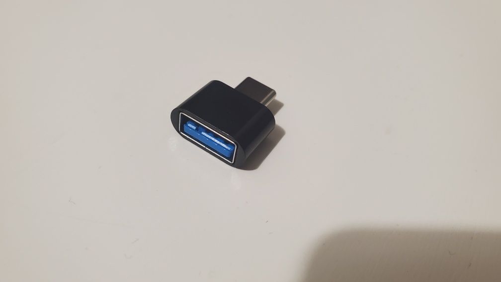 Adapter USB-C na USB-A OTG – podłącz pendrive, myszkę, klawiaturę itp.