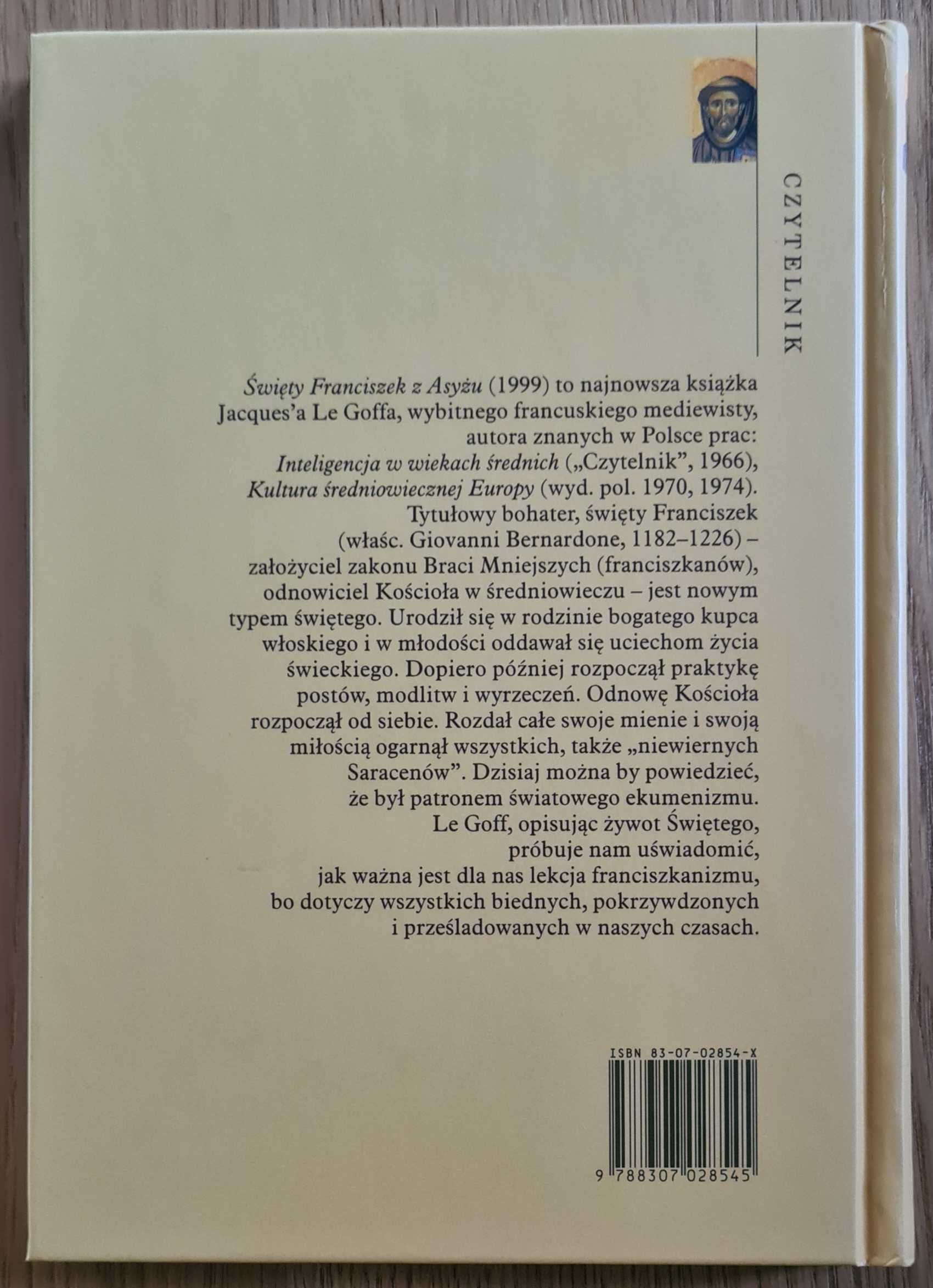 Święty Franciszek z Asyżu Le Goff