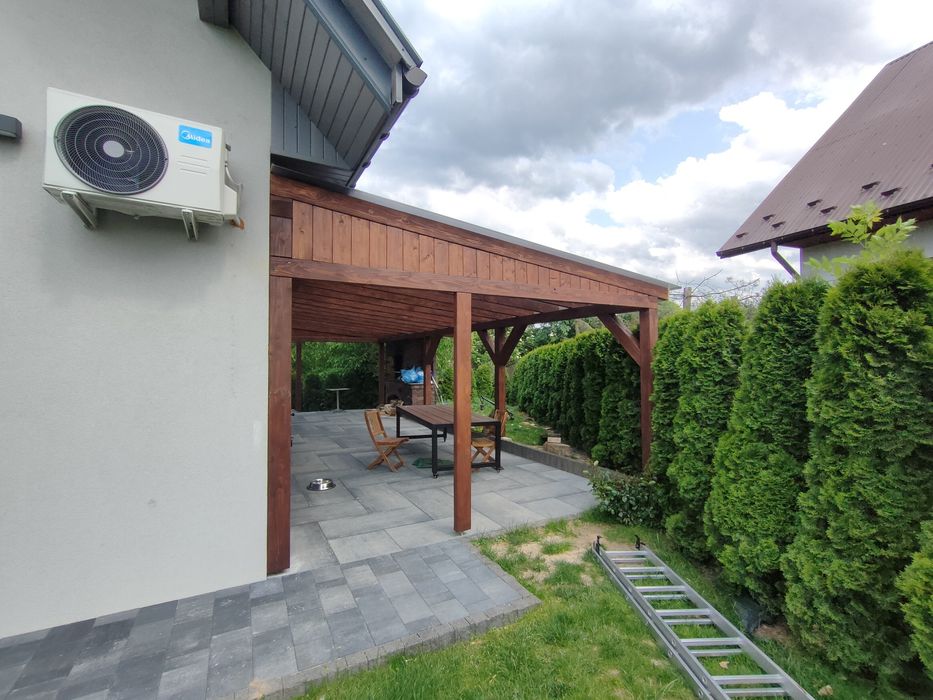 Zadaszenia tarasu pergola poliwęglan