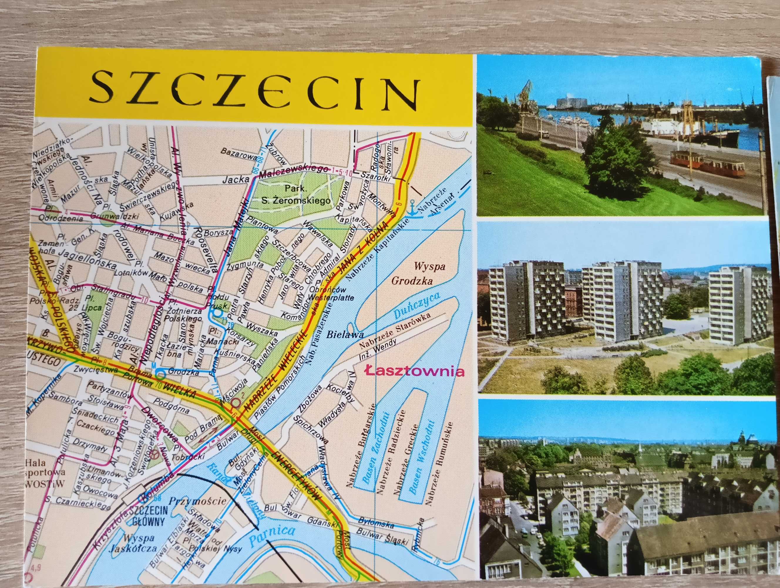 Pocztówki Szczecin 76r.,77r.,78r.