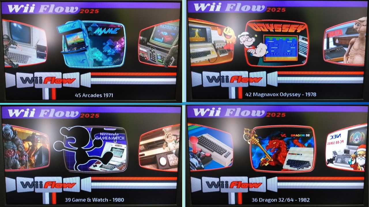 Nintendo wii com mais de 10000 jogos - wiiflow
