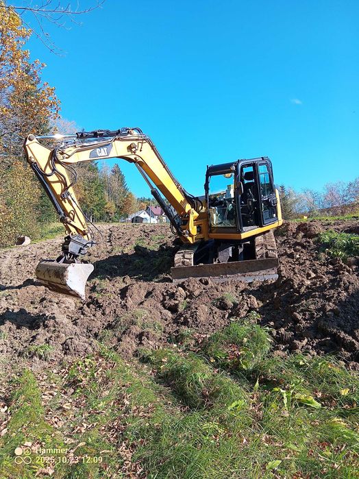 Minikoparka CAT 308 E2CR, 2015 r.