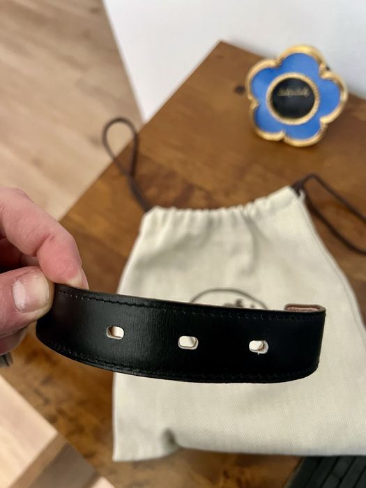 Hermes Skorzany Pasek Oryginalny