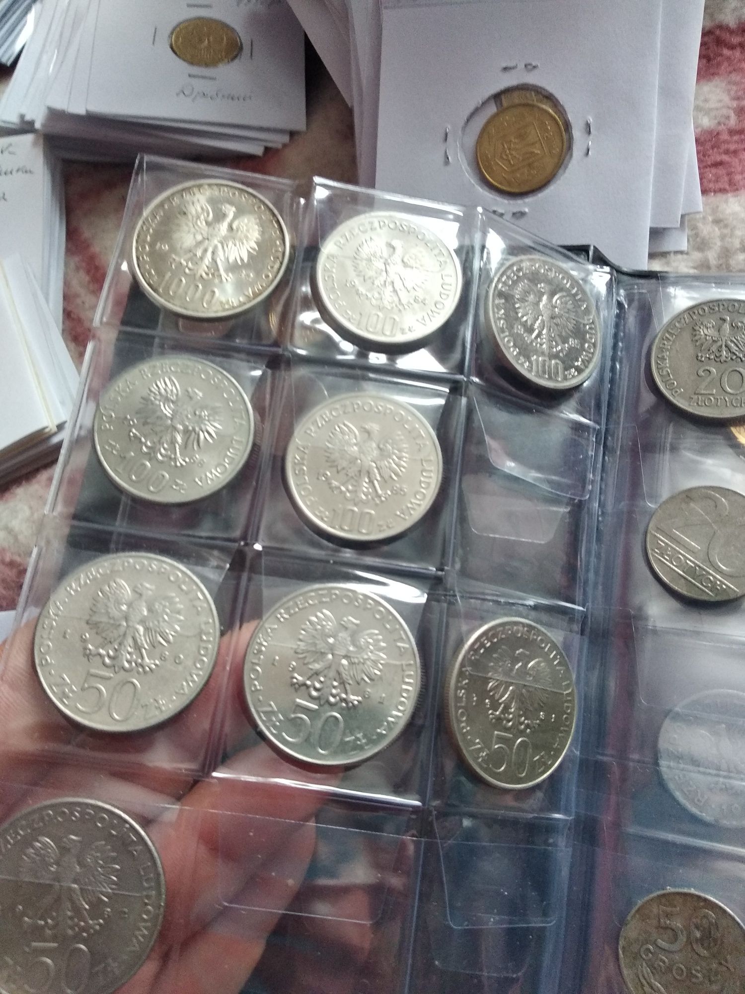 Монети, Польщі .