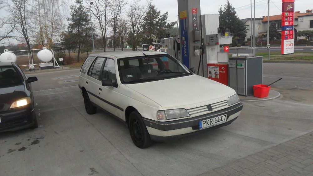 peugeot 405 kombi 1.9 diesel zwykły przeznaczony na części
