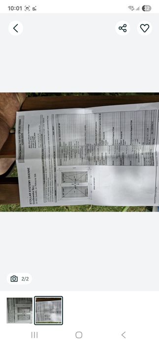 Nowe okno 2 skrzydłowe