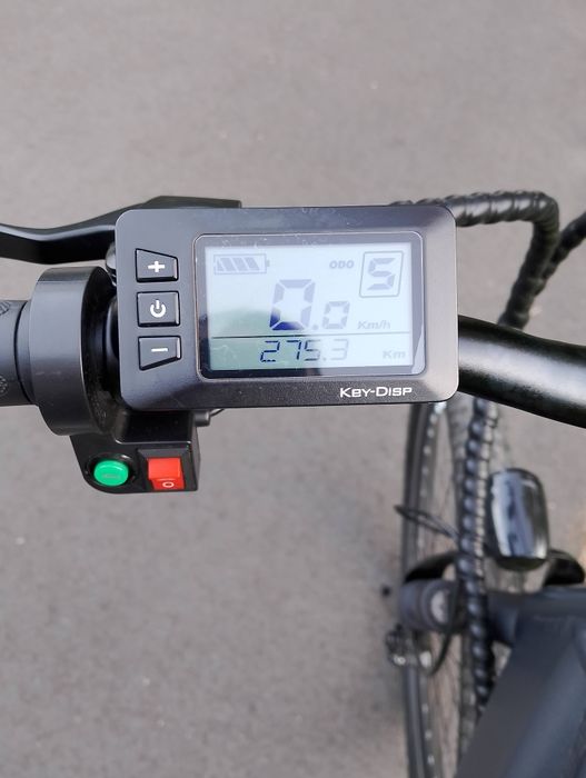 Rower elektryczny manetka