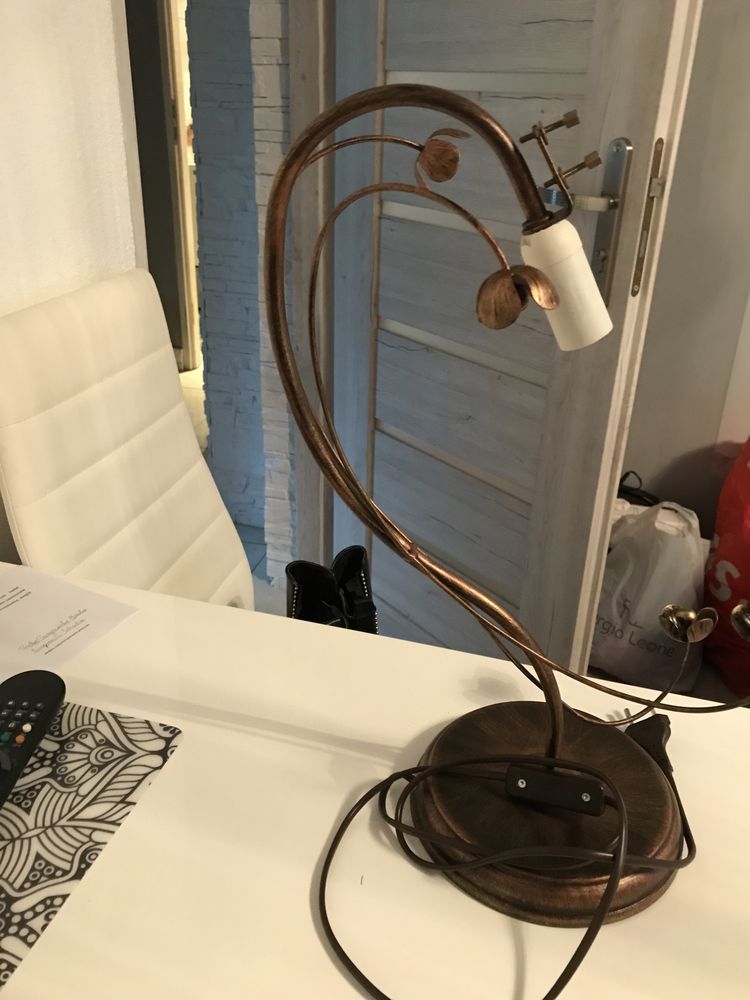 Lampka nocna bez klosza nowa plus klawiatura