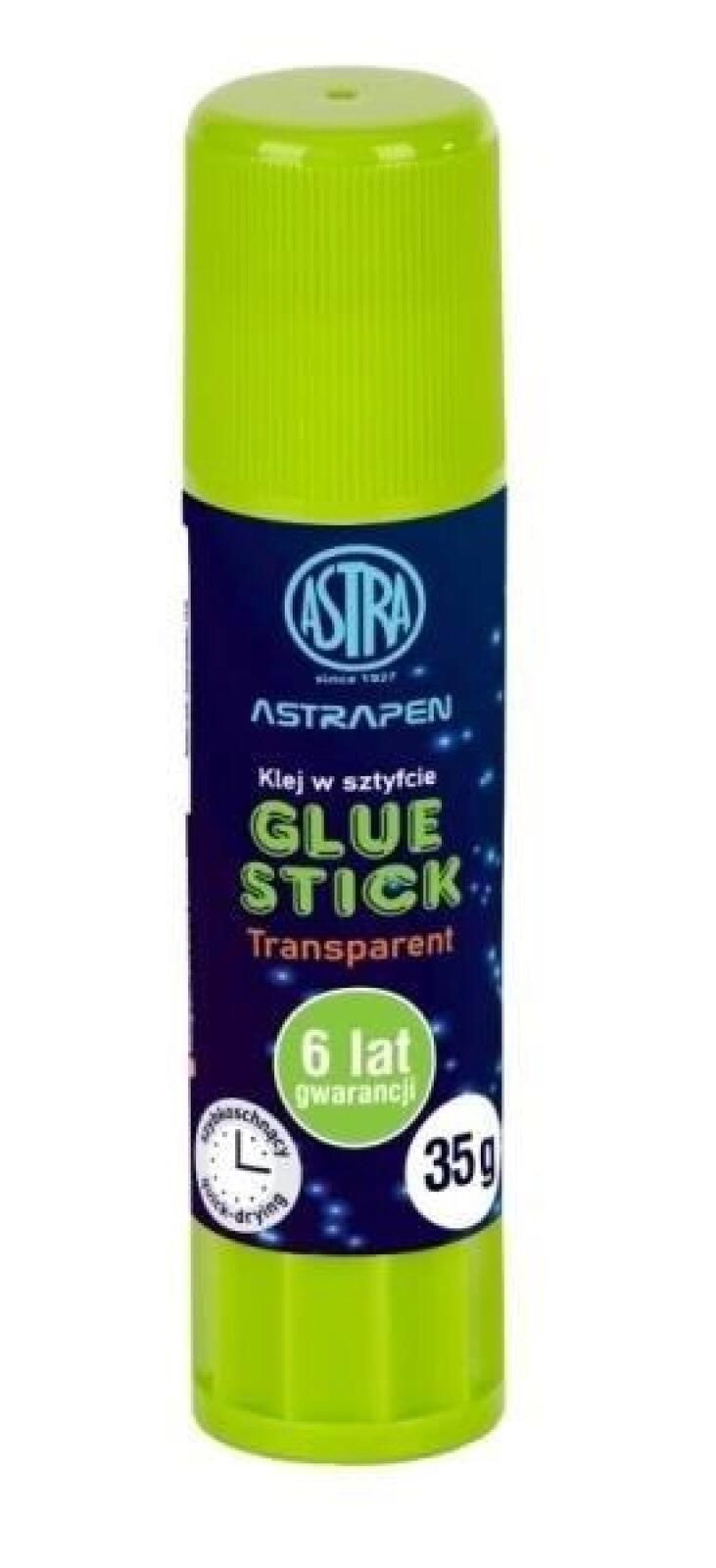 Klej w sztyfcie Pen transparent 8g (30szt) ASTRA ASTRA papiernicze