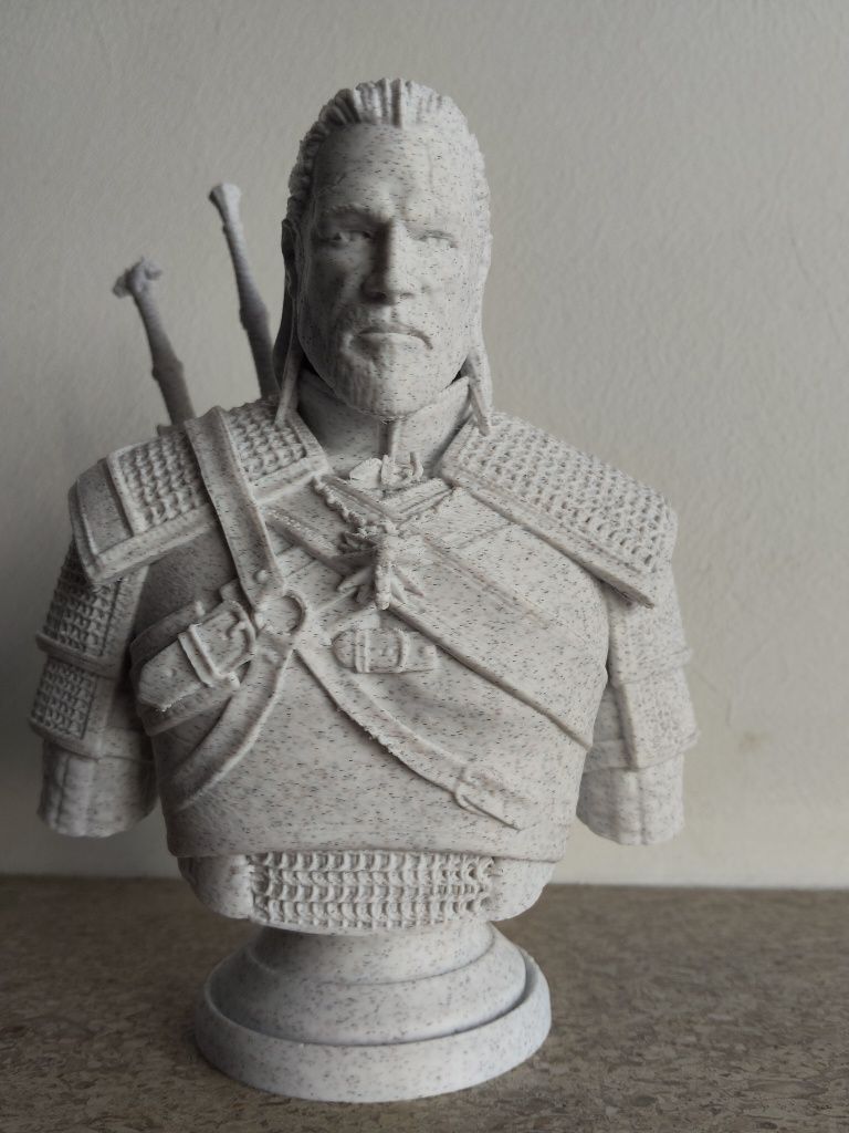 Busto Geralt of Rivia The Witcher