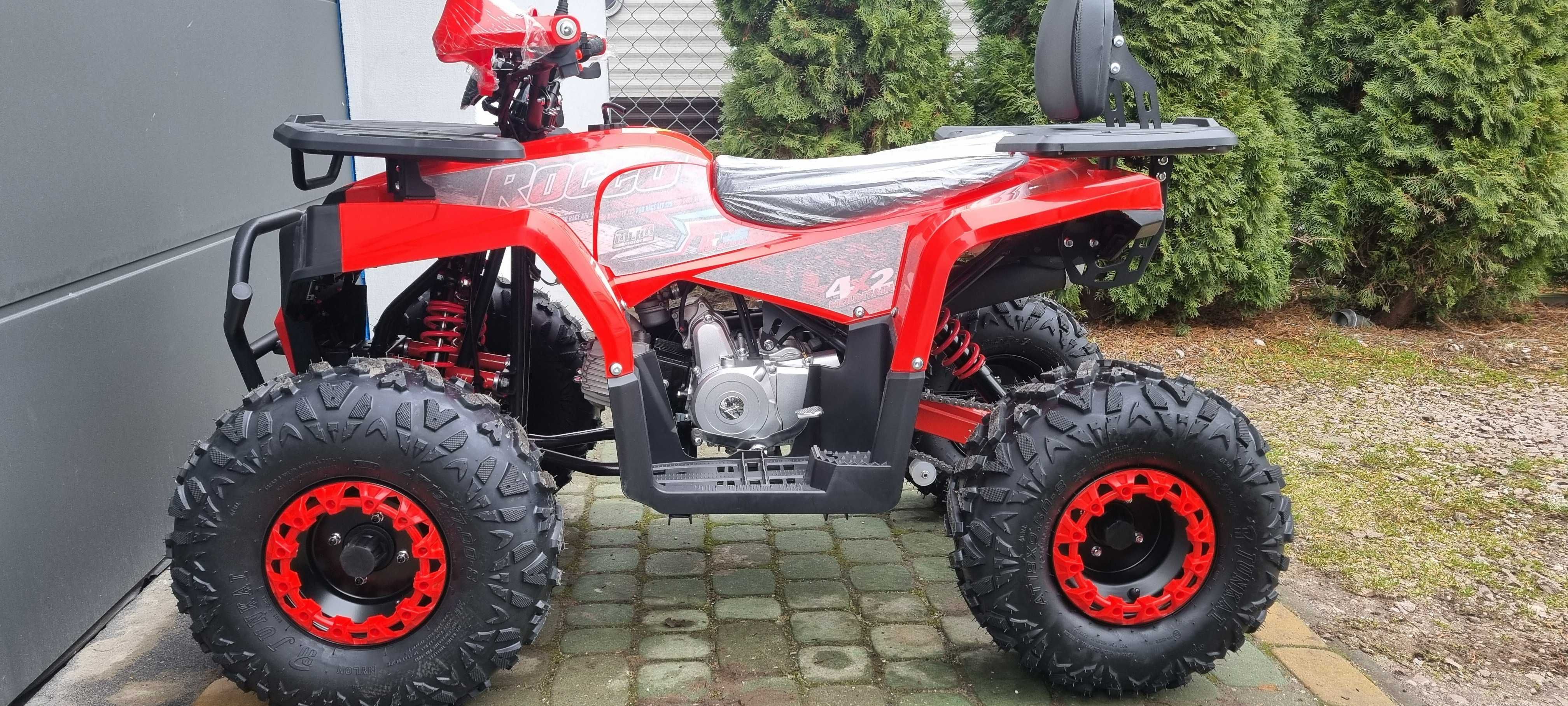 Quad HB-ATV 125G Koło 8" ARMOUR PRO Czerwony