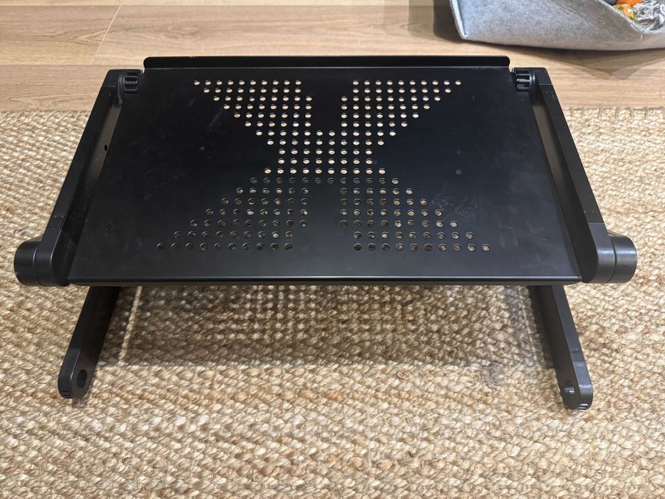 lekki aluminiowy stolik do łóżka, regulowany stolik pod laptop