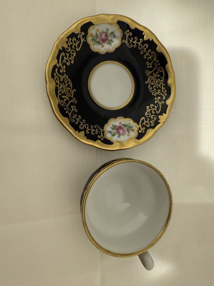 Kolekcjonerska filiżanka porcelana Weimar