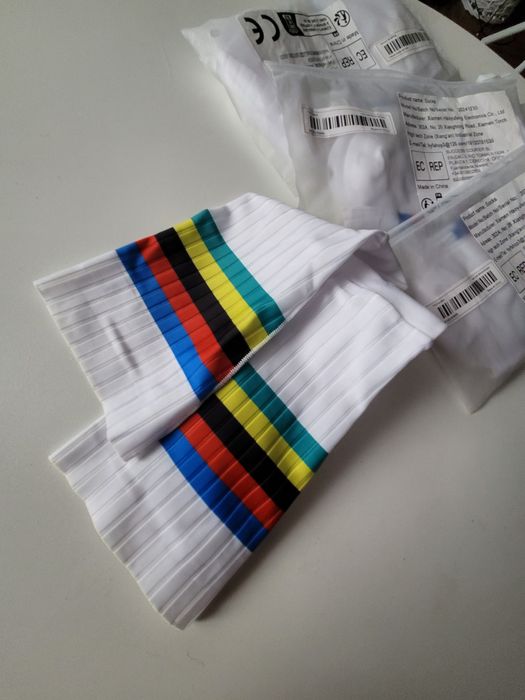 Skarpety kolarskie wzór Mistrza świata rozm.38-42